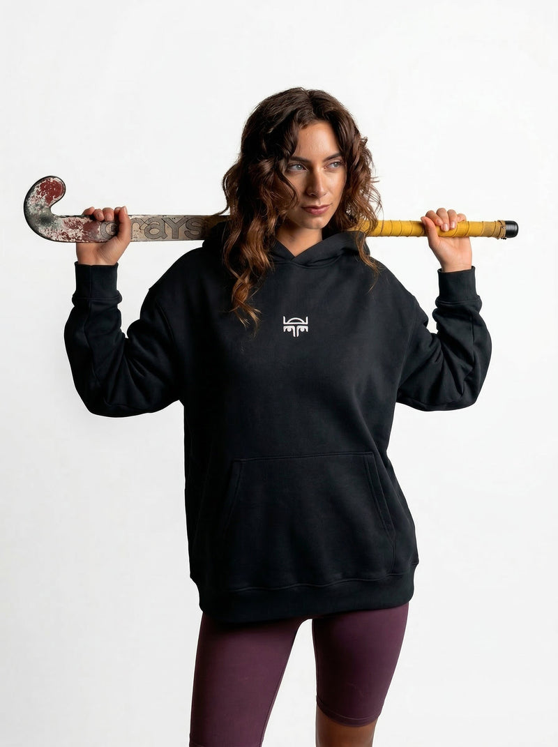 Hoodie oversize largo