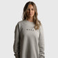 POLERON CREWNECK OVERSIZE MUJER TAPU REGULAR GRIS WAKA