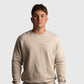 POLERON CREWNECK OVERSIZEHOMBRE TAPU REGULAR BEIGE WAKA