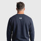 POLERON CREWNECK OVERSIZE HOMBRE TAPU REGULAR AZUL MARINO WAKA