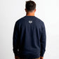 POLERON CREWNECK REGULAR HOMBRE TAPU AZUL MARINO WAKA