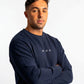 POLERON CREWNECK REGULAR HOMBRE TAPU AZUL MARINO WAKA