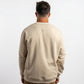 POLERON CREWNECK REGULAR HOMBRE TAPU BEIGE WAKA