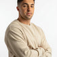 POLERON CREWNECK REGULAR HOMBRE TAPU BEIGE WAKA