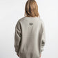 POLERON CREWNECK REGULAR MUJER TAPU GRIS WAKA