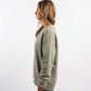 POLERON CREWNECK REGULAR MUJER TAPU GRIS WAKA