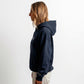 POLERON HOODIE OVERSIZE MUJER KAHA CORTO AZUL MARINO WAKA
