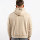 POLERON HOODIE OVERSIZE HOMBRE TOA CORTO BEIGE WAKA