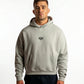 POLERON HOODIE OVERSIZE HOMBRE TOA CORTO GRIS WAKA