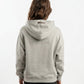 POLERON HOODIE OVERSIZE MUJER TOA CORTO GRIS WAKA