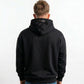 POLERON HOODIE OVERSIZE HOMBRE TOA CORTO NEGRO WAKA