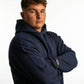 POLERON HOODIE OVERSIZE HOMBRE KAHA LARGO AZUL MARINO WAKA