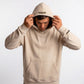 POLERON HOODIE OVERSIZE HOMBRE KAHA LARGO BEIGE WAKA
