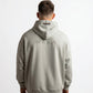 POLERON HOODIE OVERSIZE HOMBRE KAHA LARGO GRIS WAKA