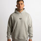 POLERON HOODIE OVERSIZE HOMBRE KAHA LARGO GRIS WAKA