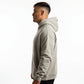 POLERON HOODIE OVERSIZE HOMBRE KAHA LARGO GRIS WAKA