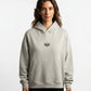 POLERON HOODIE OVERSIZE MUJER KAHA LARGO GRIS WAKA