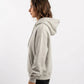POLERON HOODIE OVERSIZE MUJER KAHA LARGO GRIS WAKA